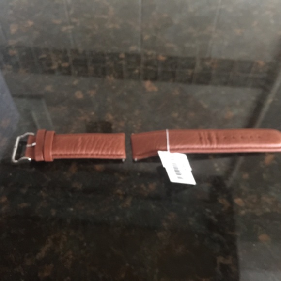 Invicta Honey Brown Leather Watchband